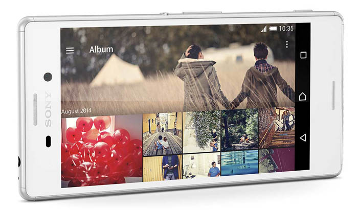 صفحه نمایش Sony Xperia M4 Aqua